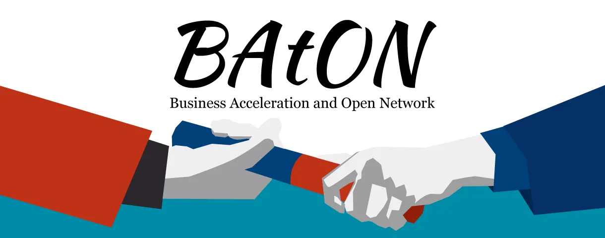ブラザー工業の新規事業開発プログラム BAtON のロゴ